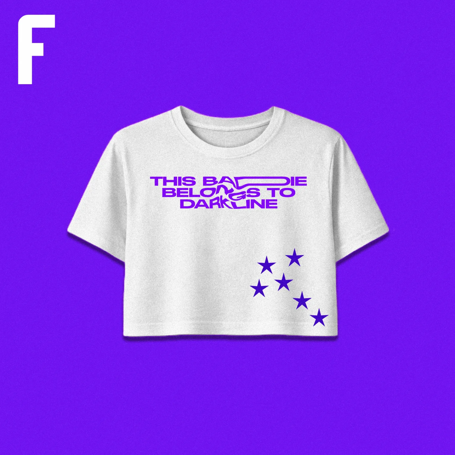 This Baddie Belongs To Darkline Crop-Top